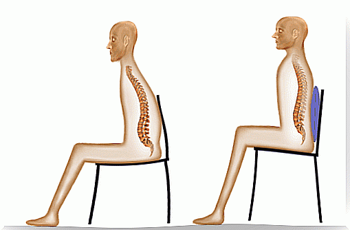 It is important to keep your back straight to avoid back pain.