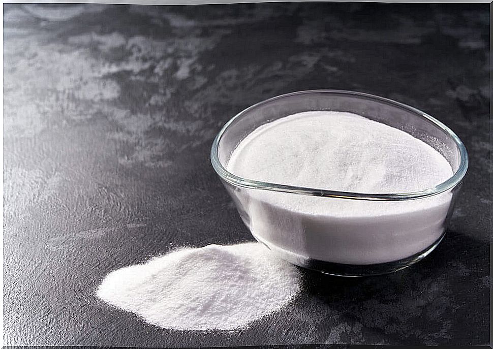 Baking soda powder