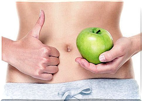 Apples fight constipation and diarrhea