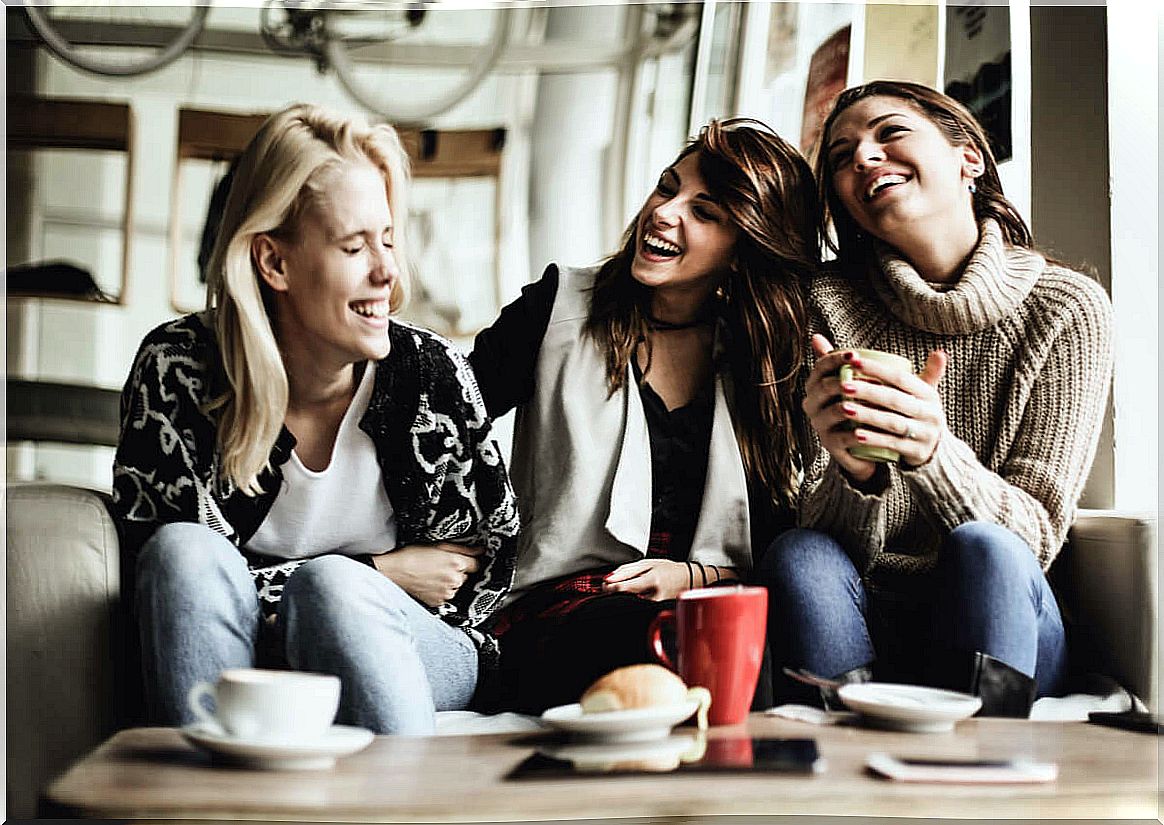 Coffee and friendship.