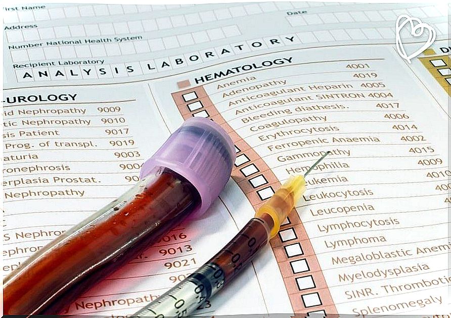 Blood test.