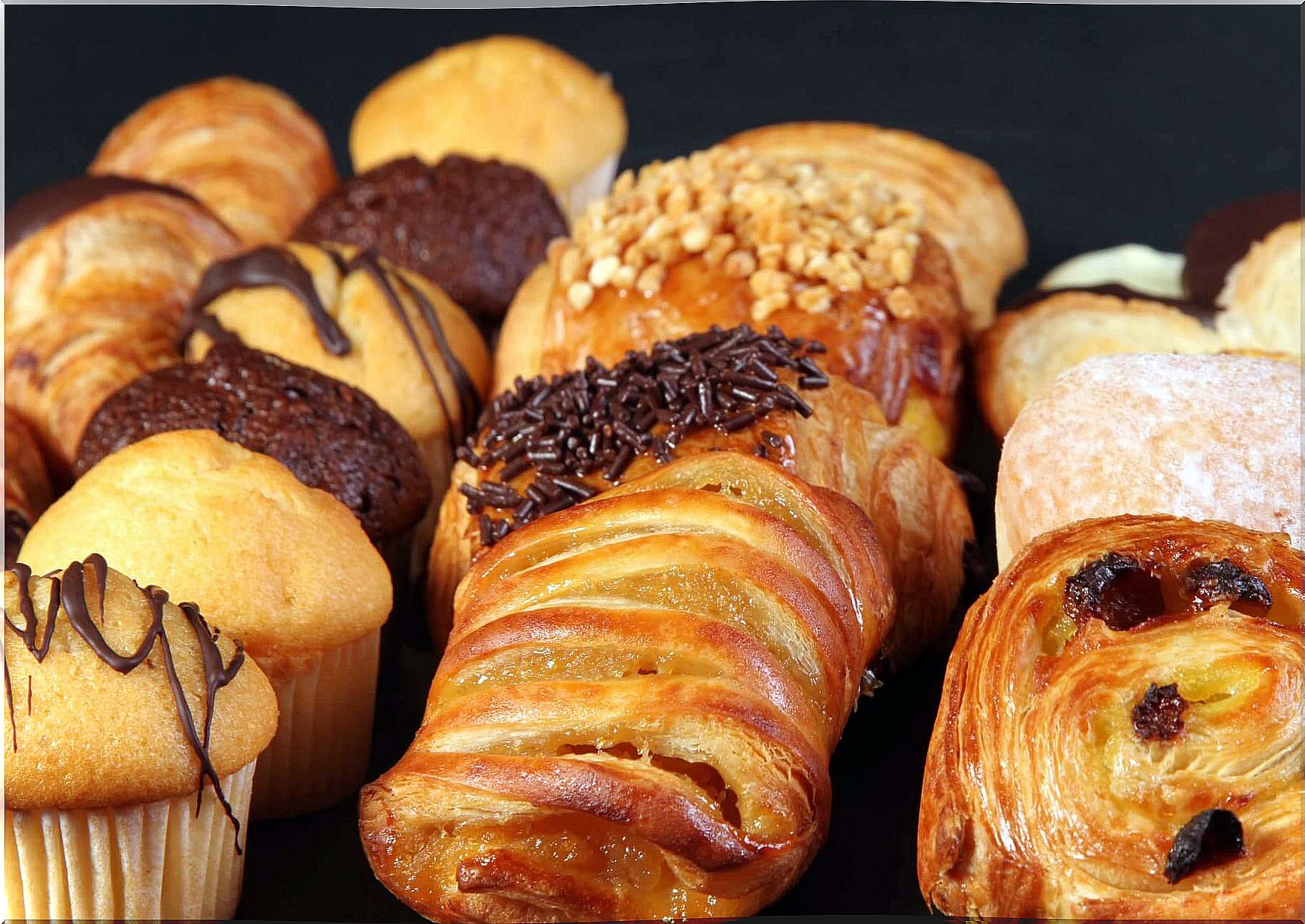 Industrial pastries