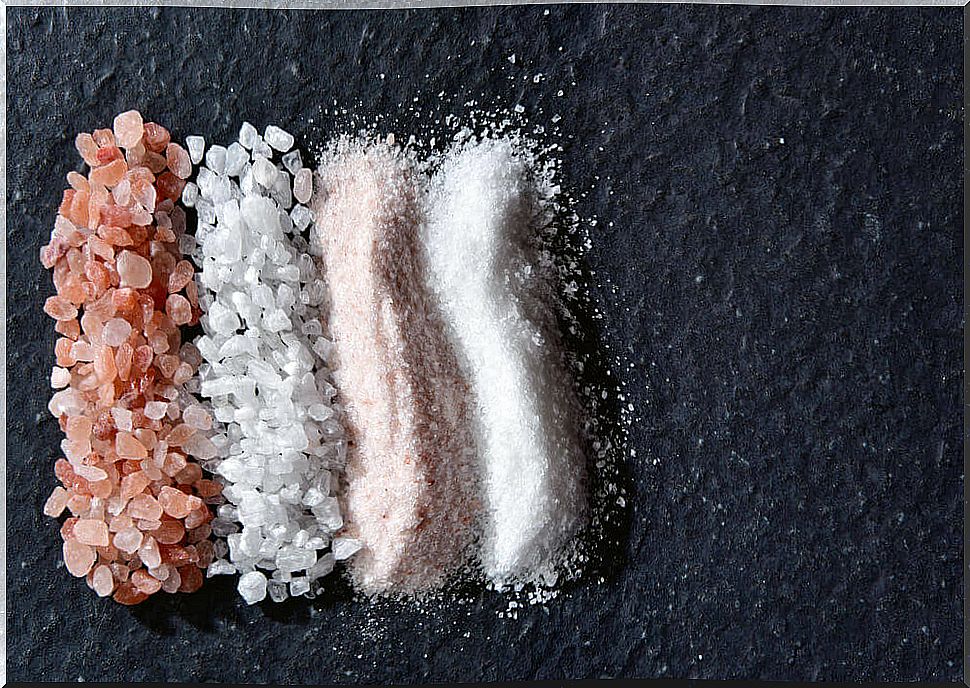 Different types of salt