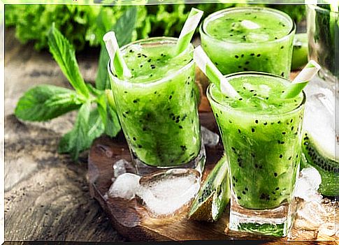 Nutritional properties of green juices